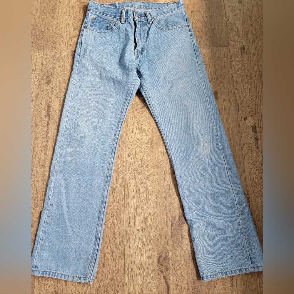 Mens 31×32 light wash 505 Levi's EUC